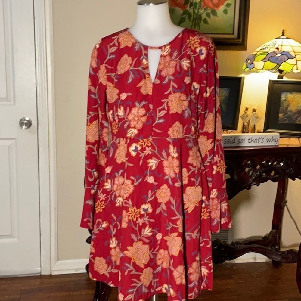 Peppermint floral dress 